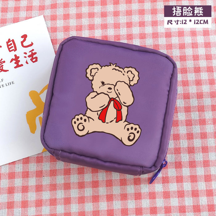 Wholesale storage bag aunt towel storage cartoon JDC-SB-mumiao002