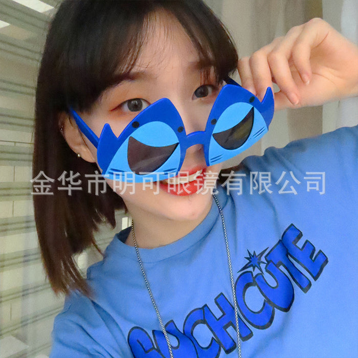 Jewelry WholesaleWholesale funny shark glasses JDC-SG-MingK007 Sun Glasses 明可 %variant_option1% %variant_option2% %variant_option3%  Factory Price JoyasDeChina Joyas De China