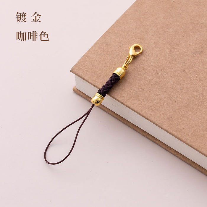 Wholesale Keychain Iron Polyester Handmade Material Accessories Lanyard 10pcs JDC-KC-JuZ002