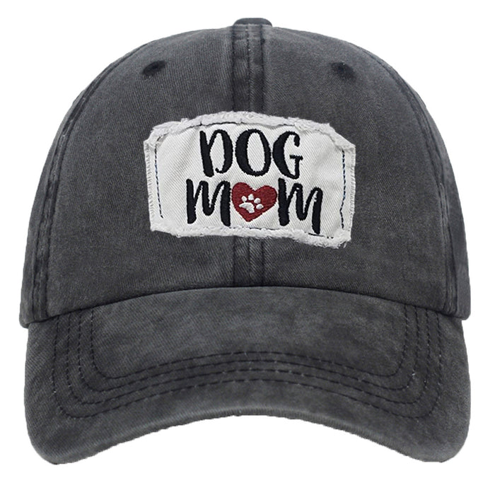 Wholesale Washed Cotton Patch Letter Embroidered Baseball Cap MOQ≥2 JDC-FT-QiuXi003