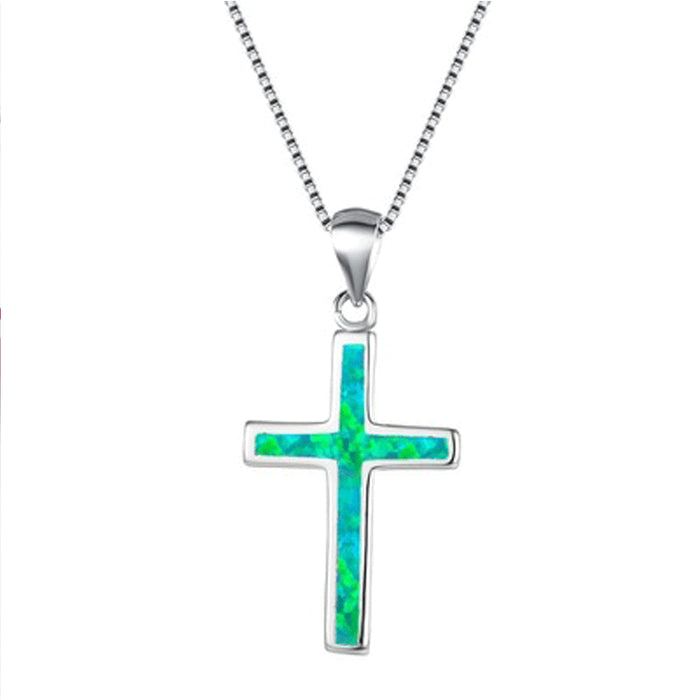 Jewelry WholesaleWholesale New Cross Pendant Ladies Necklace JDC-NE-XunO004 necklaces 循欧 %variant_option1% %variant_option2% %variant_option3%  Factory Price JoyasDeChina Joyas De China