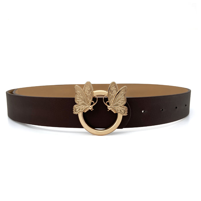 Jewelry WholesaleWholesale coat belt all match belt women butterfly JDC-WB-BangM006 Womenbelt 邦迈 %variant_option1% %variant_option2% %variant_option3%  Factory Price JoyasDeChina Joyas De China