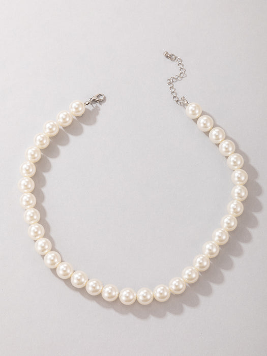 Jewelry WholesaleWholesale Pearl Alloy Necklace JDC-NE-C233 Necklaces 陌茗 %variant_option1% %variant_option2% %variant_option3%  Factory Price JoyasDeChina Joyas De China