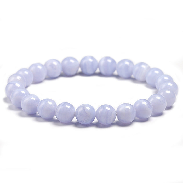 Wholesale Natural Apatite Beaded Bracelet Round Beads Loose Beads Finished Bracelet JDC-BT-liehuo001