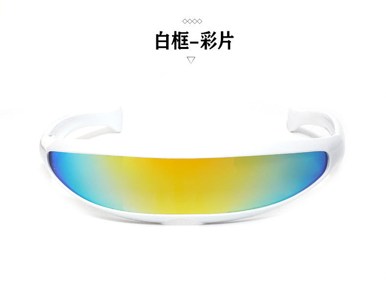 Wholesale Laser Laser Glasses Space Robot One Piece Mercury Lens Sunglasses JDC-SG-YAG001