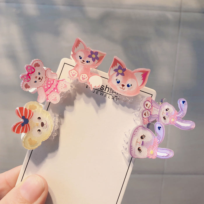 Jewelry WholesaleWholesale Cartoon Mini Kitty Bunny HairPin JDC-HC-BL003 Hair Clips 冰澜 %variant_option1% %variant_option2% %variant_option3%  Factory Price JoyasDeChina Joyas De China