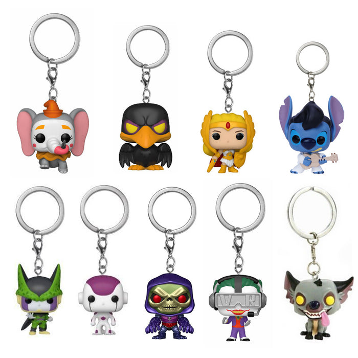 Wholesale Keychains For Backpacks cartoon cute keychain pendant JDC-KC-HLX002