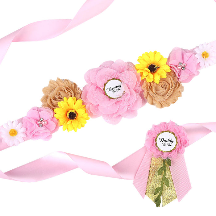 Wholesale Newborn Party Dress Belt Polyester JDC-WB-QiuN001