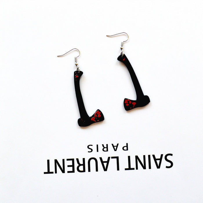 Wholesale Earrings Acrylic Halloween Funny Earrings JDC-ES-Xienuo001