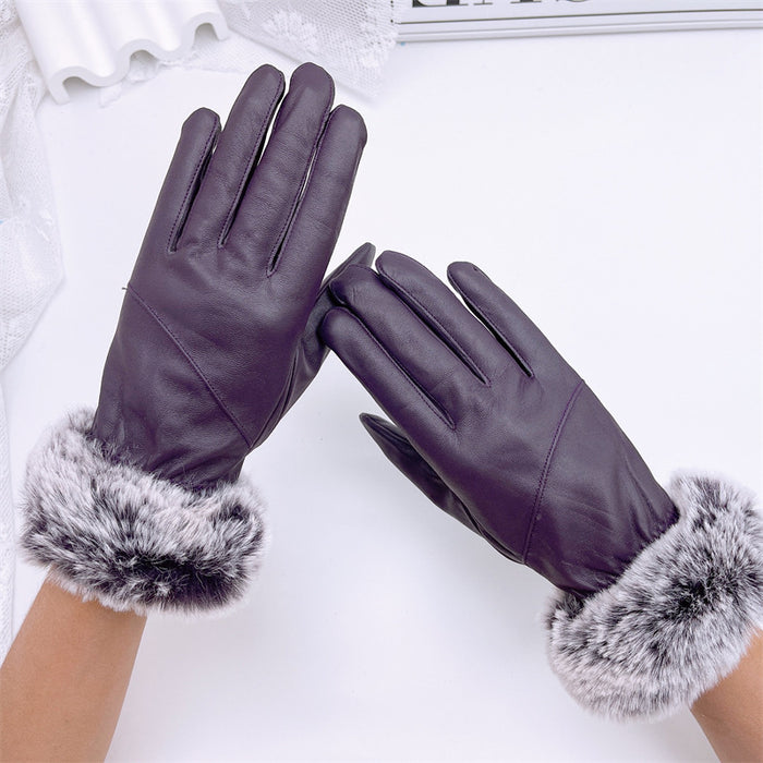 Wholesale Gloves PU Gross Outdoor Warming Touch Screen JDC-GS-MYuan008