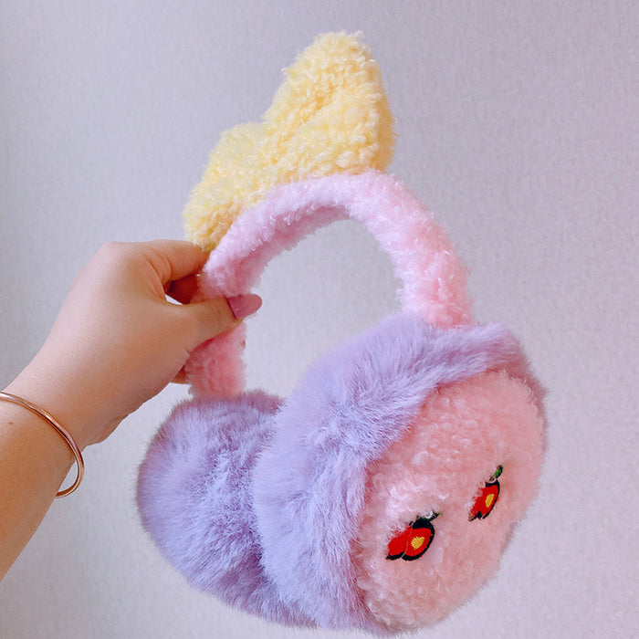 Wholesale Earmuffs Plush Cute Apple Warm Outdoor Ear Defenders JDC-EF-HaN009