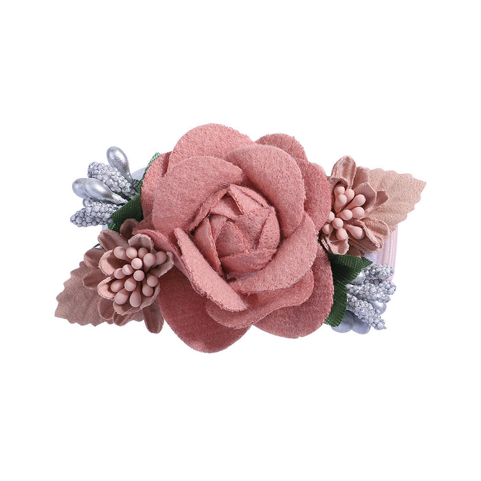 Jewelry WholesaleWholesale children's simulated flower Hair Clips JDC-HC-YL071 Hair Clips 雅伦 %variant_option1% %variant_option2% %variant_option3%  Factory Price JoyasDeChina Joyas De China