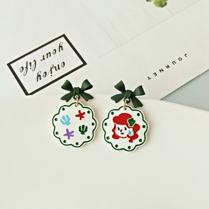 Jewelry WholesaleWholesale S925 Silver Needle Bow Cartoon Stud Earrings (M) JDC-ES-YKT005 Earrings 艺凯特 %variant_option1% %variant_option2% %variant_option3%  Factory Price JoyasDeChina Joyas De China