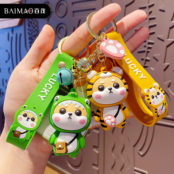 Jewelry WholesaleWholesale cartoon chai tiger keychai keychain JDC-KC-BaiM012 Keychains 百茂 %variant_option1% %variant_option2% %variant_option3%  Factory Price JoyasDeChina Joyas De China