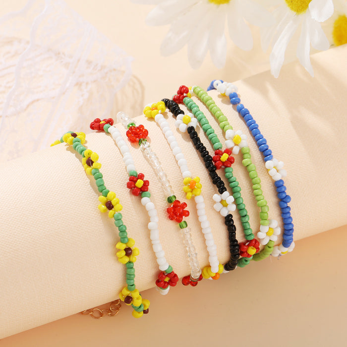 Jewelry WholesaleWholesale hand woven colorful rice beads Bohemian sand Bracelet JDC-BT-F915 Bracelet 韩之尚 %variant_option1% %variant_option2% %variant_option3%  Factory Price JoyasDeChina Joyas De China