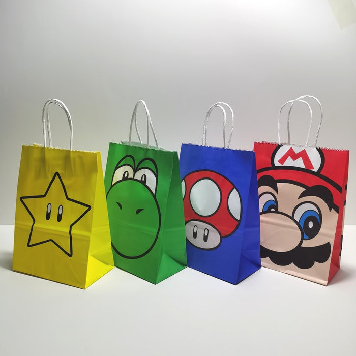 Wholesale Gift Bag Kraft Paper Cute Cartoon Portable Gift Bag (M) MOQ≥12 JDC-GB-Ganrui015