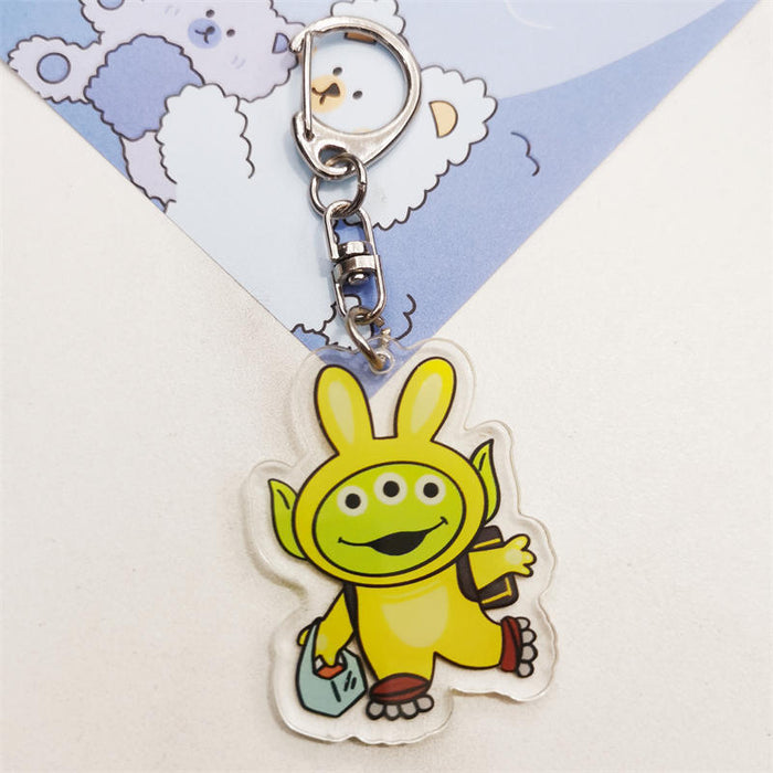 Wholesale Cartoon Toy Acrylic Keychain JDC-KC-GLun001