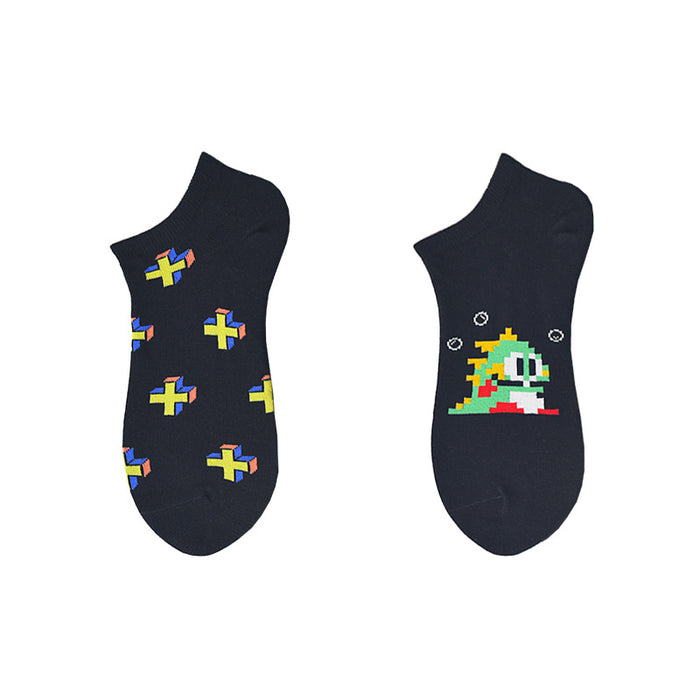 Jewelry WholesaleWholesale Cotton Cartoon Short Sock JDC-SK-MoX005 Sock 莫喧 %variant_option1% %variant_option2% %variant_option3%  Factory Price JoyasDeChina Joyas De China