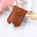 Jewelry WholesaleWholesale Hand Sanitizer PU Leather Case Keychain JDC-KC-HYi005 Keychains 弘亿 %variant_option1% %variant_option2% %variant_option3%  Factory Price JoyasDeChina Joyas De China