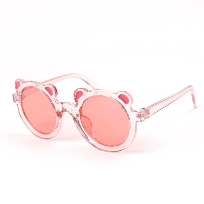 Jewelry WholesaleWholesale kids cartoon bear transparent frame sunglasses JDC-SG-ShuaiR006 Sunglasses 帅睿 %variant_option1% %variant_option2% %variant_option3%  Factory Price JoyasDeChina Joyas De China