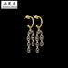 Jewelry WholesaleWholesale personalized versatile 14K Gold Vintage Earrings JDC-ES-RXSFL011 Earrings 尚芙乐 %variant_option1% %variant_option2% %variant_option3%  Factory Price JoyasDeChina Joyas De China