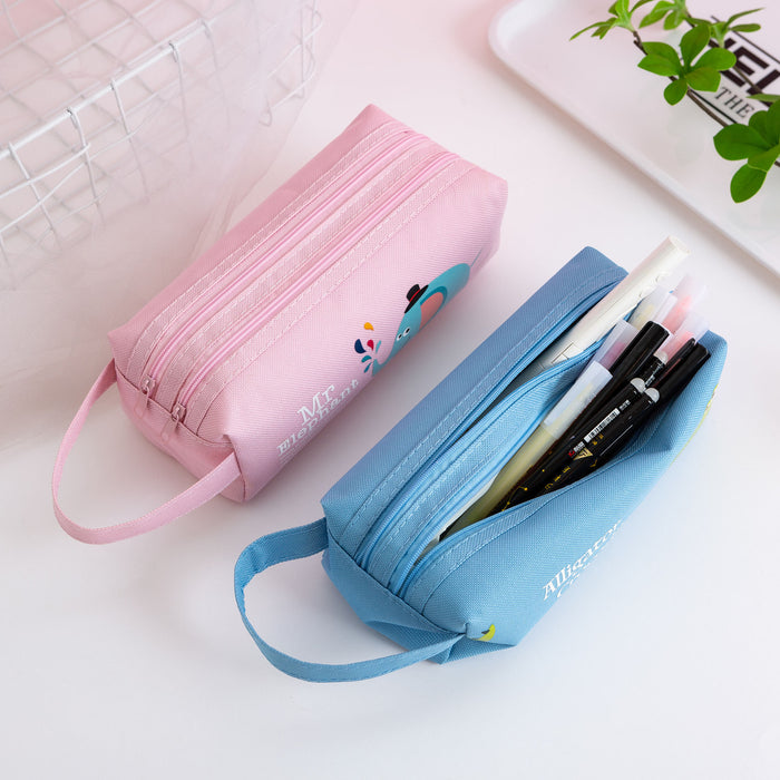 Jewelry WholesaleWholesale Cartoon Oxford Cloth Pencil Bag Stationery Bag JDC-PB-MYa001 Pencil Bags 茗雅 %variant_option1% %variant_option2% %variant_option3%  Factory Price JoyasDeChina Joyas De China