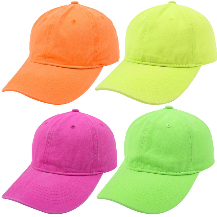 Wholesale fluorescent solid color baseball cap personality sports curved brim MOQ≥2 JDC-FH-BZuZu001
