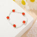 Jewelry WholesaleWholesale flower rice bead elastic rope Bohemian beach Bracelet JDC-BT-F916 Bracelet 韩之尚 %variant_option1% %variant_option2% %variant_option3%  Factory Price JoyasDeChina Joyas De China