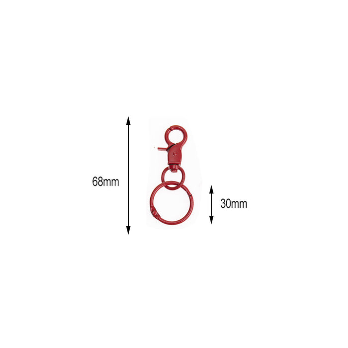 Wholesale Lobster Clasp Keychain Bulk Alloy DIY MOQ≥2 JDC-KC-HeYu009