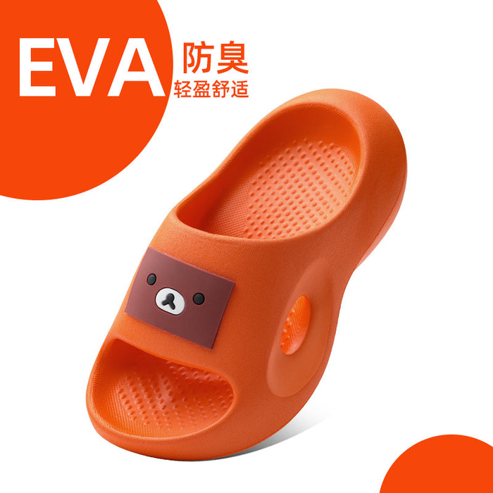 Jewelry WholesaleWholesale Kids Summer EVA Anti-Slip Bear Soft Sole Slippers JDC-SP-FenD002 Slippers 芬典 %variant_option1% %variant_option2% %variant_option3%  Factory Price JoyasDeChina Joyas De China