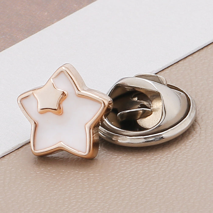 Wholesale anti-smudge button seam-free shirt button hidden button brooch button JDC-BN-PChen001