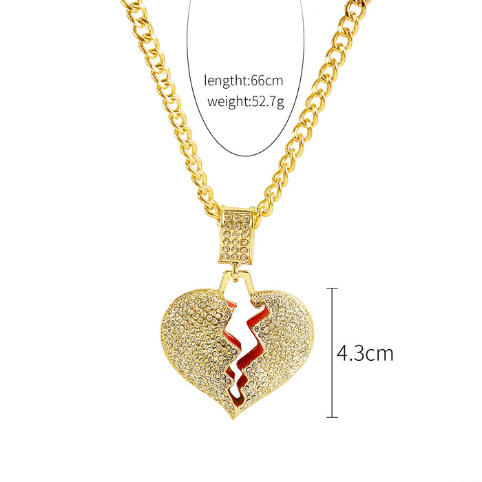 Jewelry WholesaleWholesale Diamond Cross Pendant Exaggerated Hip Hop Men's Necklace JDC-NE-GSJY006 Necklaces 嘉溢 %variant_option1% %variant_option2% %variant_option3%  Factory Price JoyasDeChina Joyas De China