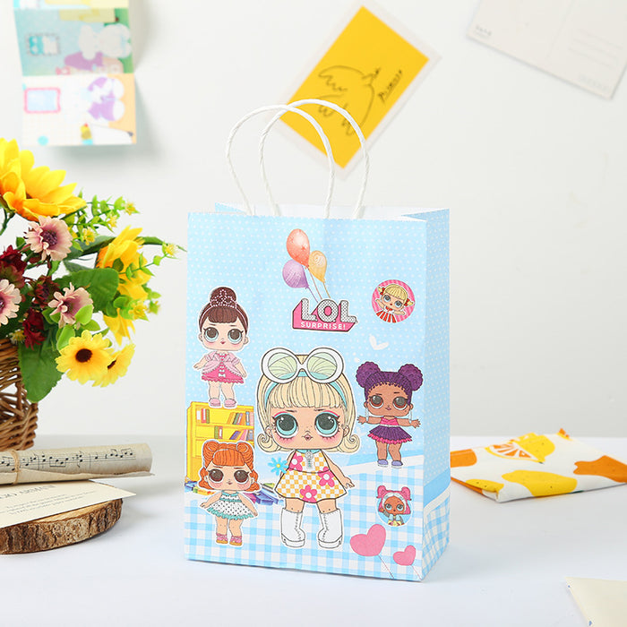 Wholesale Gift Bags Kraft Festive Party  Cartoon  JDC-GB-ganrui010