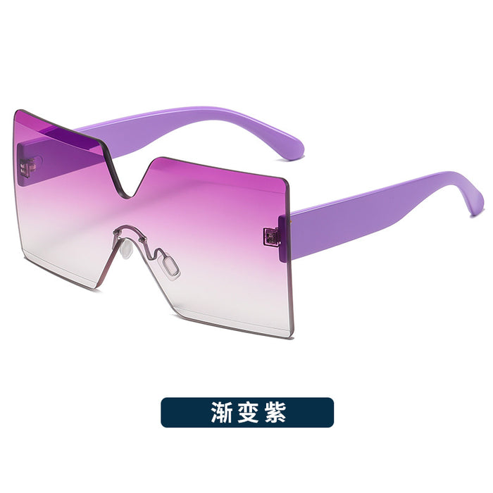 Jewelry WholesaleWholesale large frame frameless PC lens sunglasses JDC-SG-SengB014 Sunglasses 森邦 %variant_option1% %variant_option2% %variant_option3%  Factory Price JoyasDeChina Joyas De China