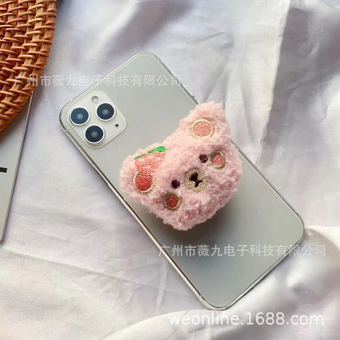 Wholesale Grips Plush Bear Cartoon Cute (M) MOQ≥2 JDC-PS-WeiJiu027