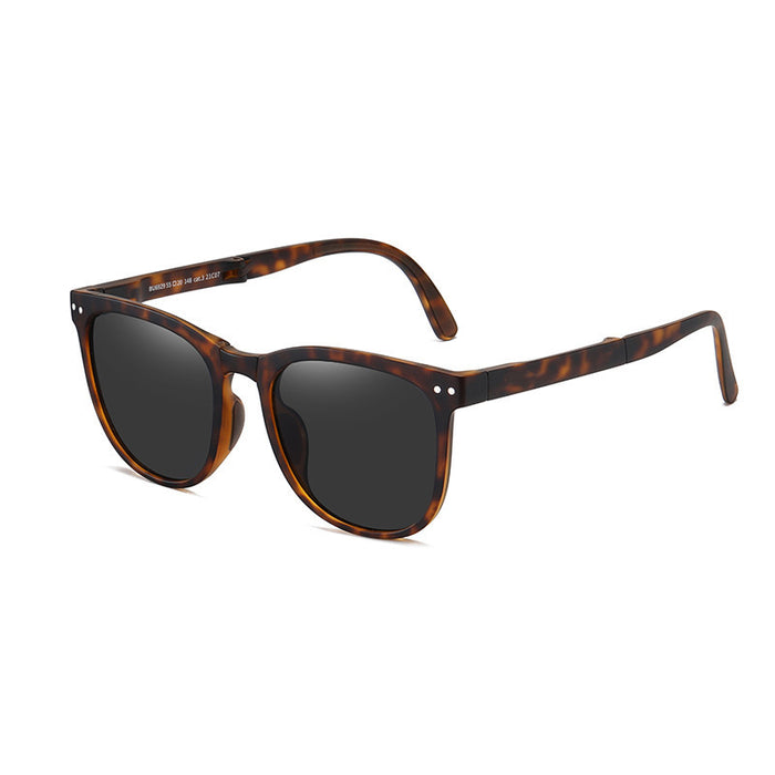 Wholesale resin polarized sunglasses brown JDC-SG-SDF001