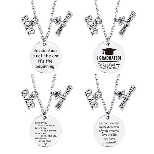 Jewelry WholesaleWholesale Stainless Steel Round Graduation Season Necklace JDC-NE-GangGu002 Necklaces 钢古 %variant_option1% %variant_option2% %variant_option3%  Factory Price JoyasDeChina Joyas De China