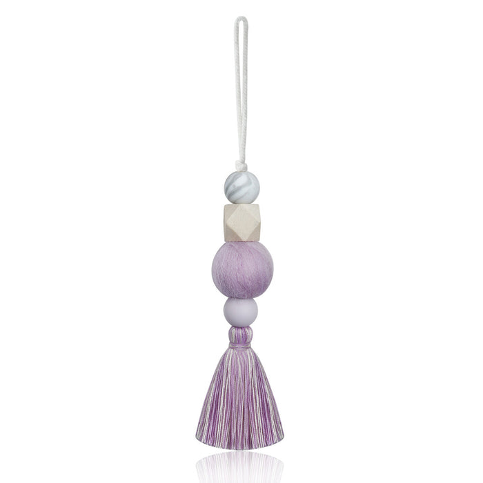 Jewelry WholesaleWholesale Beech Silicone Felt Ball Cotton Rope Tassel Car Ornament JDC-DC-JM003 Dreamcatcher 杰米 %variant_option1% %variant_option2% %variant_option3%  Factory Price JoyasDeChina Joyas De China