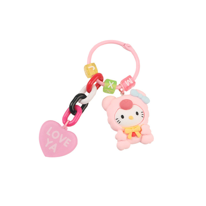 Wholesale Key Chain Acrylic Cute Cartoon Doll Love Pendant MOQ≥2 (S) JDC-KC-YiHan029