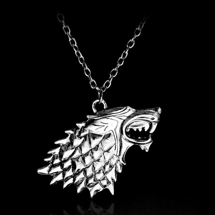 Jewelry WholesaleWholesale Periphery Wolf Head Necklace Logo Keychain JDC-KC-AWen007 Keychains 艾文 %variant_option1% %variant_option2% %variant_option3%  Factory Price JoyasDeChina Joyas De China