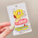 Jewelry WholesaleWholesale Acrylic Cartoon Kids Hair Clip Set JDC-HC-GSHX101 Hair Clips 恒曦 %variant_option1% %variant_option2% %variant_option3%  Factory Price JoyasDeChina Joyas De China