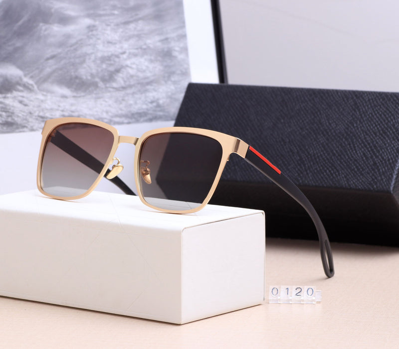 Wholesale Sunglasses Resin Lenses Metal  Frames JDC-SG-KML004