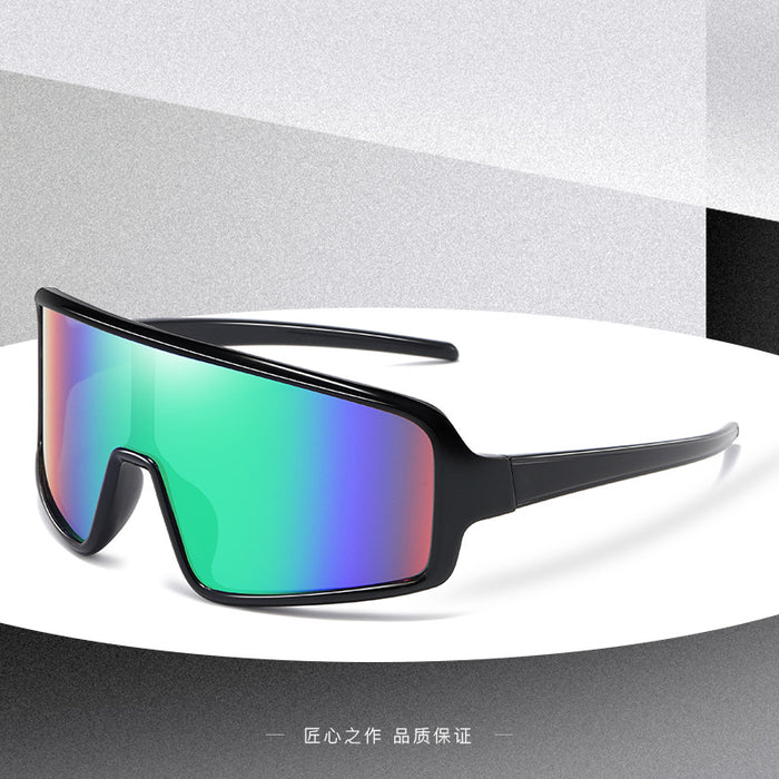 Wholesale Large Frame Cycling Sports Sunglasses Adult Windproof Glasses JDC-SG-LanY001