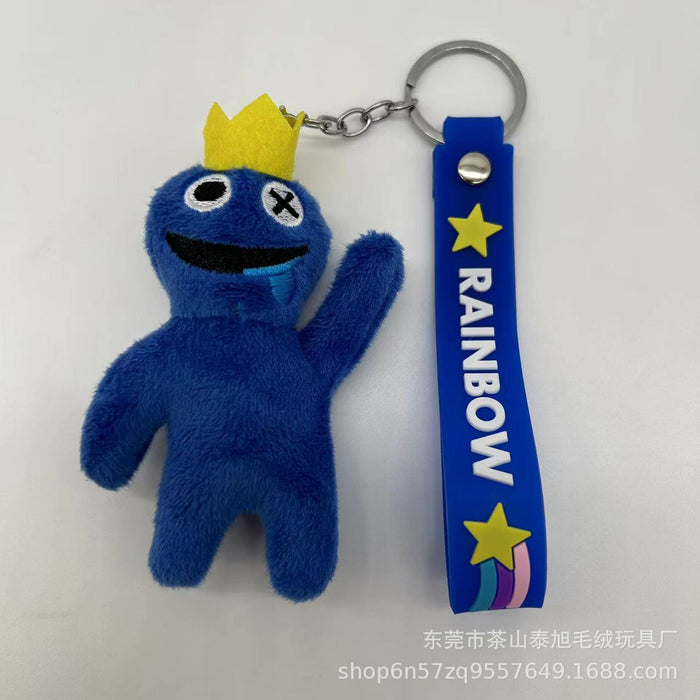 Wholesale Keychains Soft Toy Rainbow Cute Cartoon (M) MOQ≥5 JDC-KC-TaiXu001