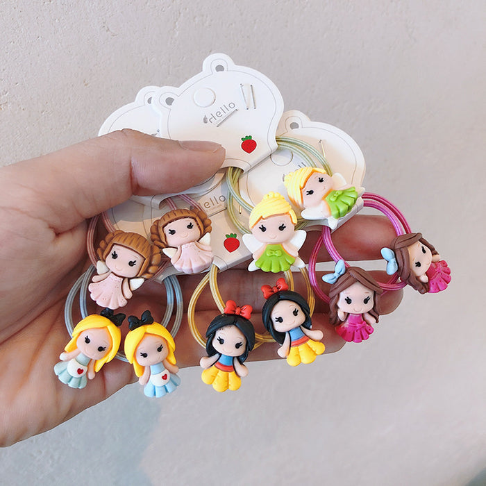 Jewelry WholesaleWholesale cartoon rubber band children hair scrunchies MOQ≥5 JDC-HS-Shij009 Hair Scrunchies 世景 %variant_option1% %variant_option2% %variant_option3%  Factory Price JoyasDeChina Joyas De China