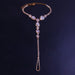Jewelry WholesaleWholesale Diamond Vintage Rhinestone Anklet JDC-AS-XinS024 Anklets 心饰 %variant_option1% %variant_option2% %variant_option3%  Factory Price JoyasDeChina Joyas De China