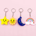 Jewelry WholesaleWholesale Sky Cartoon Sun Moon Rainbow Star Keychain JDC-KC-QiShi028 Keychains 奇释 %variant_option1% %variant_option2% %variant_option3%  Factory Price JoyasDeChina Joyas De China