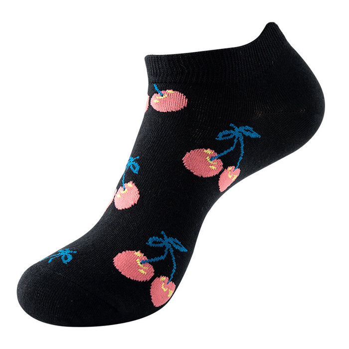 Wholesale socks shallow mouth cotton socks trendy breathable MOQ≥2 JDC-SK-XinXi001