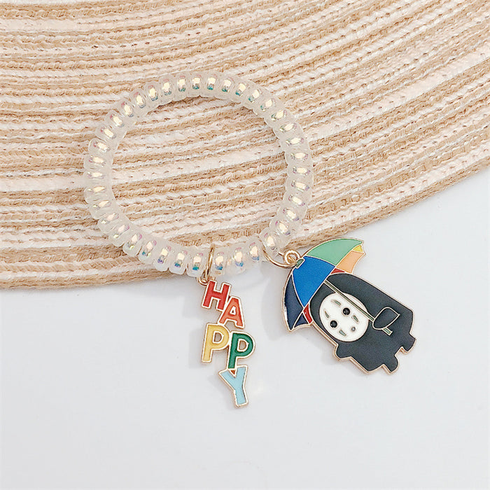 Jewelry WholesaleWholesale cartoon phone line couple bracelet magnet attract (F) JDC-BT-WeiY014 Bracelet 薇雅 %variant_option1% %variant_option2% %variant_option3%  Factory Price JoyasDeChina Joyas De China