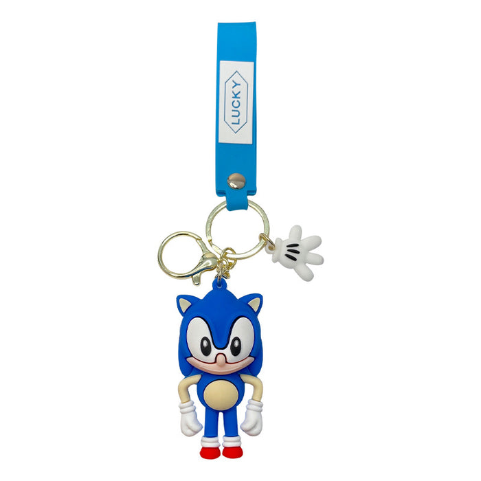 Wholesale Cartoon PVC Soft Adhesive Cute Keychain (M) JDC-KC-JG223